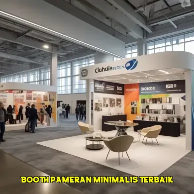 booth pameran minimalis terbaik